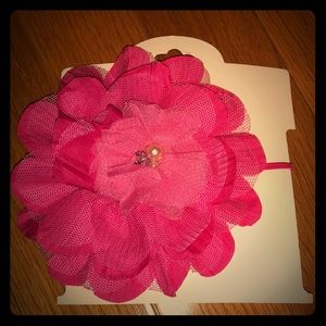 4inch flower headband